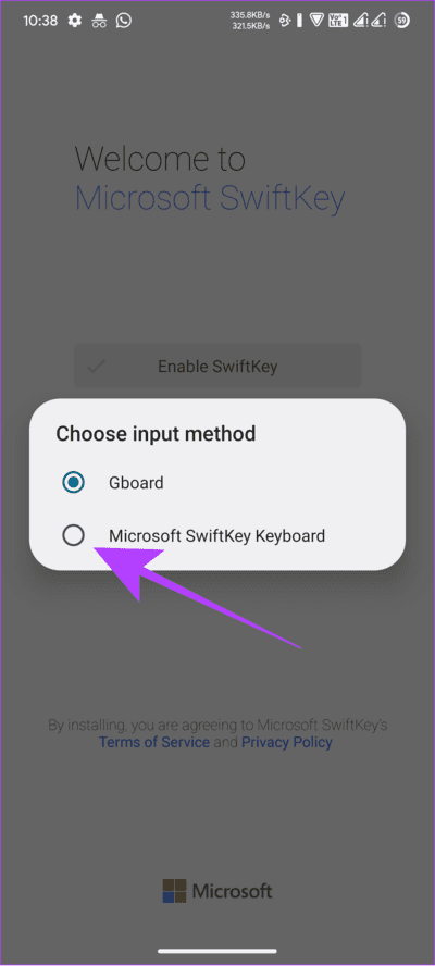 choose-microsoft-swiftkey-to-use-BingChat-on-Android كيفية الحصول على ChatGPT و Bing Chat على هواتف Android