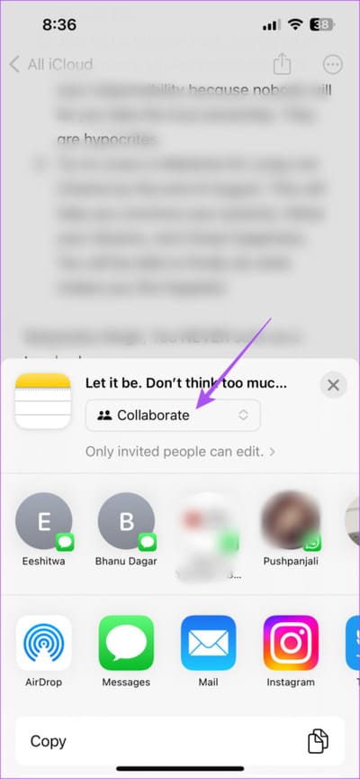 أفضل 6 طرق لإصلاح عدم القدرة على التعاون في تطبيق Notes على iPhone - %categories