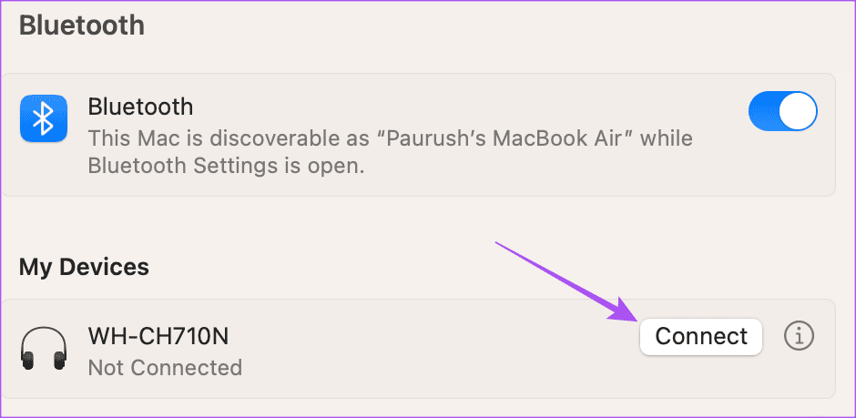 connect-bluetooth-device-to-mac كيفية إقران وإدارة أجهزة Bluetooth على iPhone و iPad و Mac