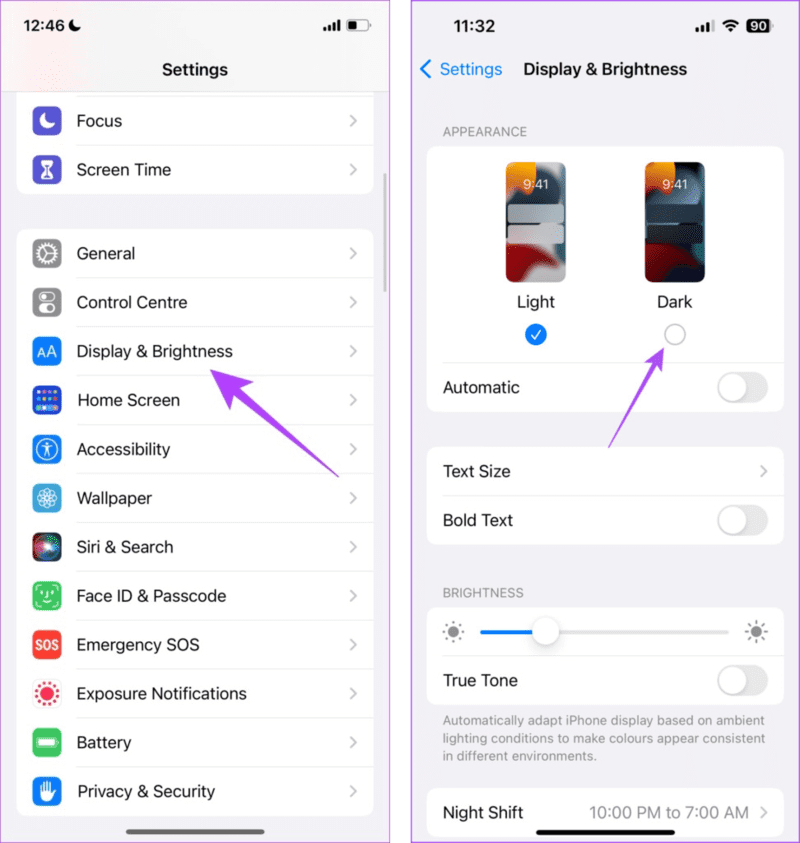 enable-dark-theme-on-iPhone كيفية فرض Twitter في الوضع المظلم على iPhone و Android و سطح المكتب