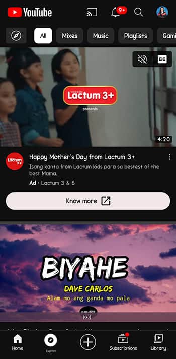 explor كيفية تعطيل YouTube Shorts
