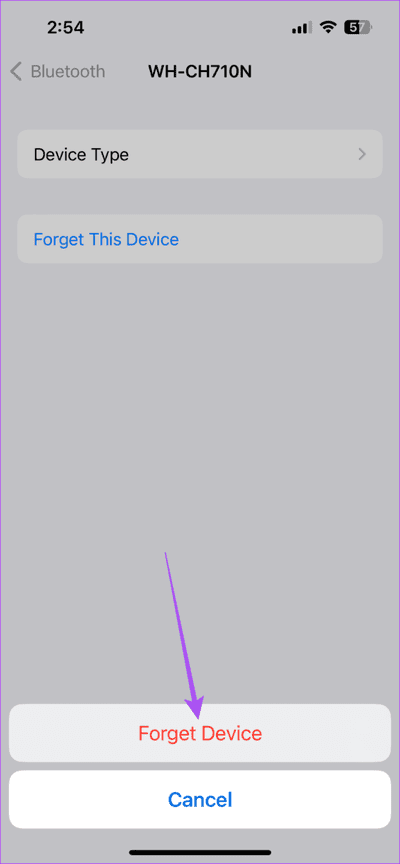 forget-bluetooth-device-from-iphone-1-711x1536-1 كيفية إقران وإدارة أجهزة Bluetooth على iPhone و iPad و Mac