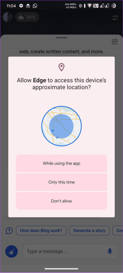 give-permissions-461x1024-1 كيفية الحصول على ChatGPT و Bing Chat على هواتف Android