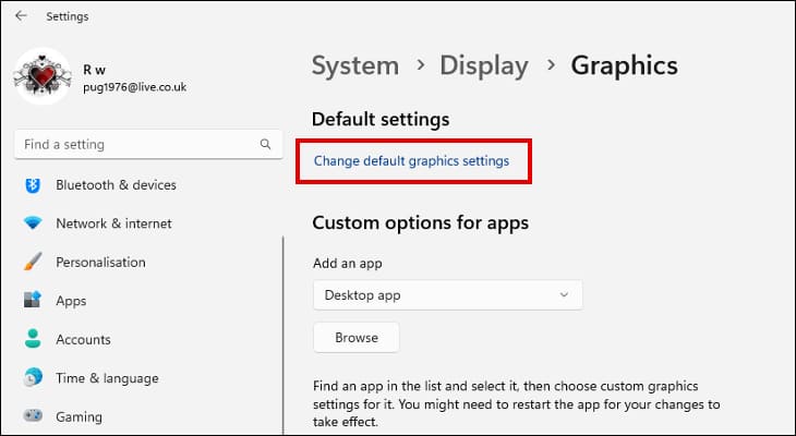 gpu-scheduling 8 إعدادات يجب على اللاعبين تعديلها في Windows 11
