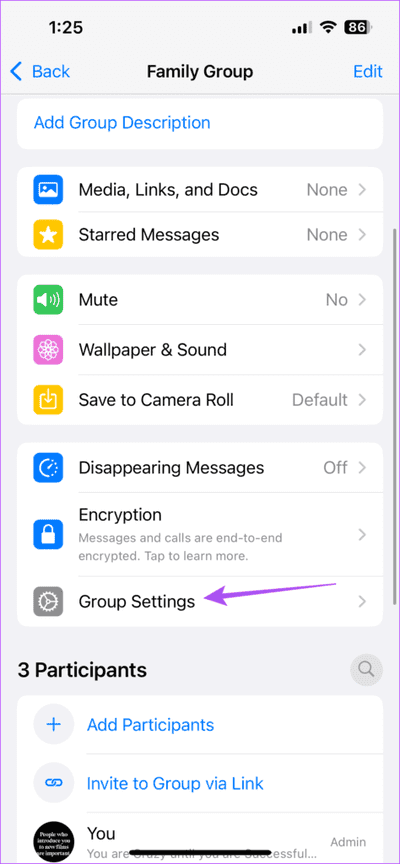 group-settings-whatsapp-mobile-474x1024-1 كيفية الموافقة على مشاركين جدد في مجموعة WhatsApp على الهاتف المحمول وسطح المكتب والويب