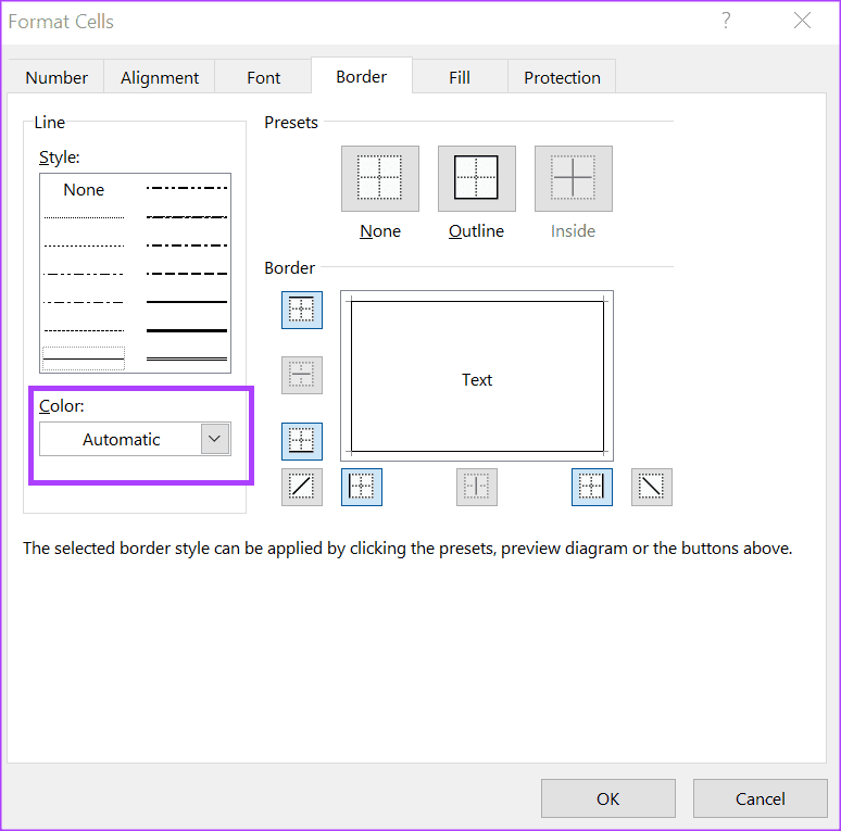 كيفية تغيير لون الحدود في Microsoft Excel - %categories