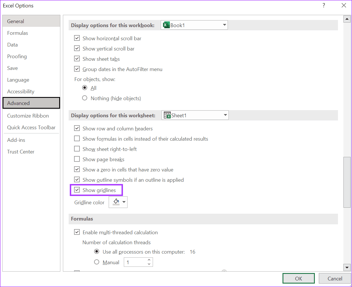 how-to-change-border-color-in-microsoft-excel-19 كيفية تغيير لون الحدود في Microsoft Excel