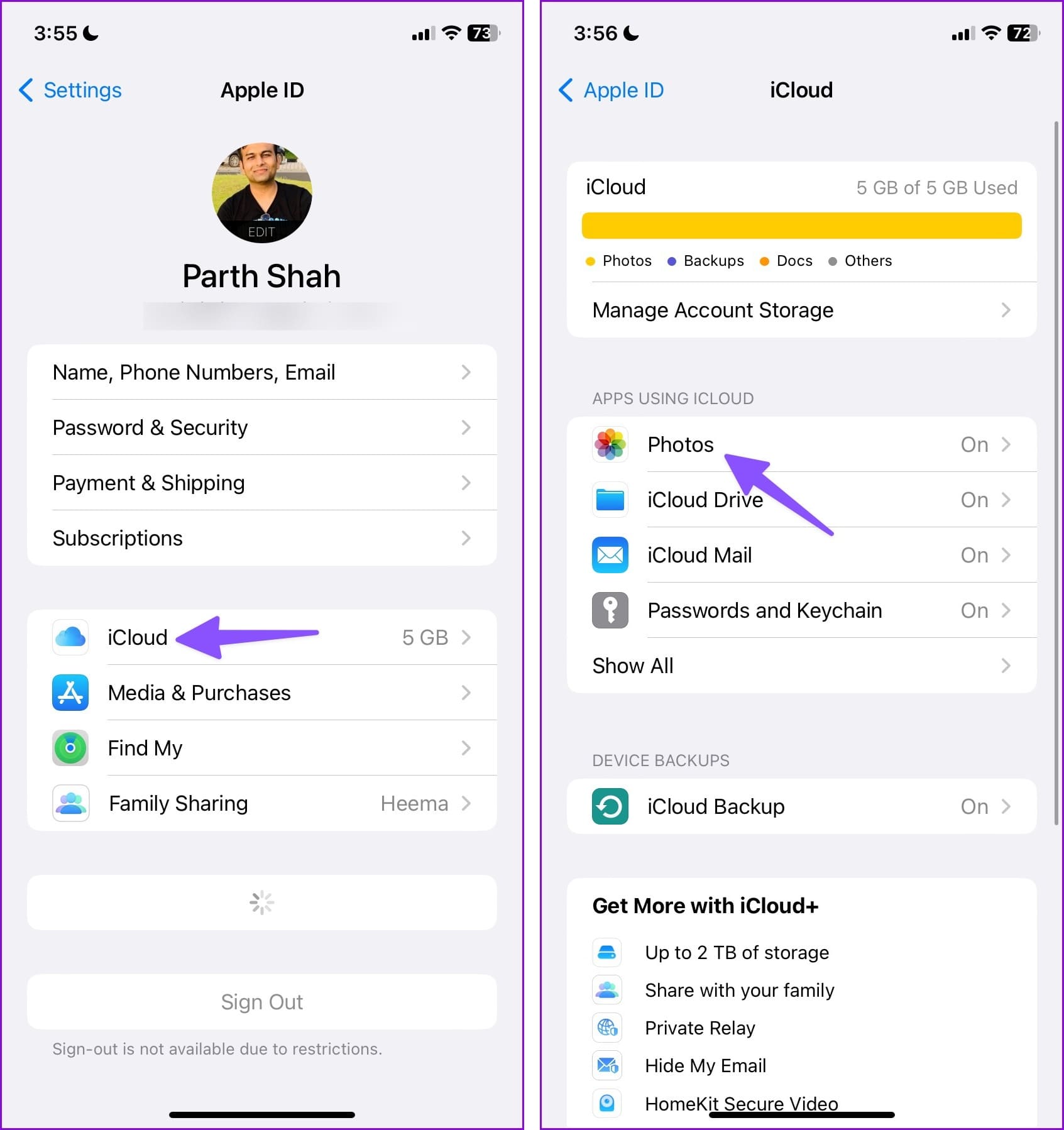 how-to-delete-photos-from-iCloud-but-not-iPhone-11-side كيفية إزالة الصور من iCloud ولكن ليس من iPhone