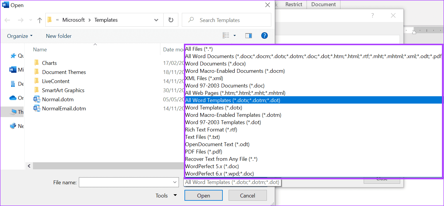 how-to-import-styles-from-another-word-document-11 كيفية استيراد أنماط من مستند Word آخر