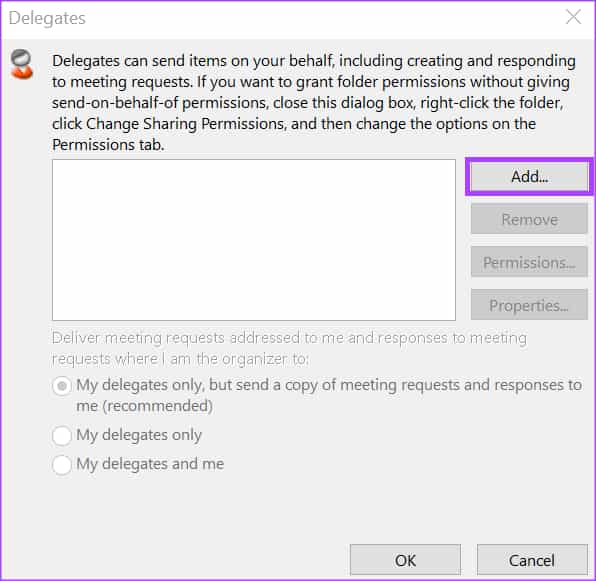 كيفية إدارة أذونات المشاركة في Outlook Calendar - %categories
