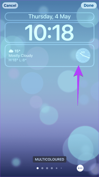 iPhone-Lock-Screen-Clock-Widget 6 طرق لإصلاح ظهور الوقت بشكل خاطئ على ويدجت ساعة iPhone