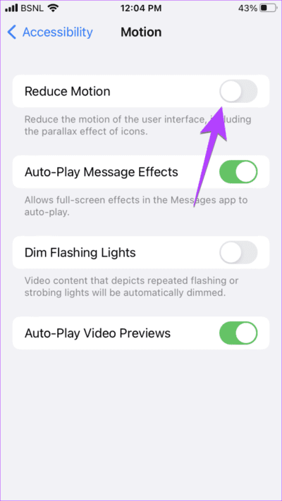 iPhone-Setting-Accessibility-Motion-off-576x1024-1 11 طرق لإصلاح عدم عمل التمرير لأعلى على iPhone