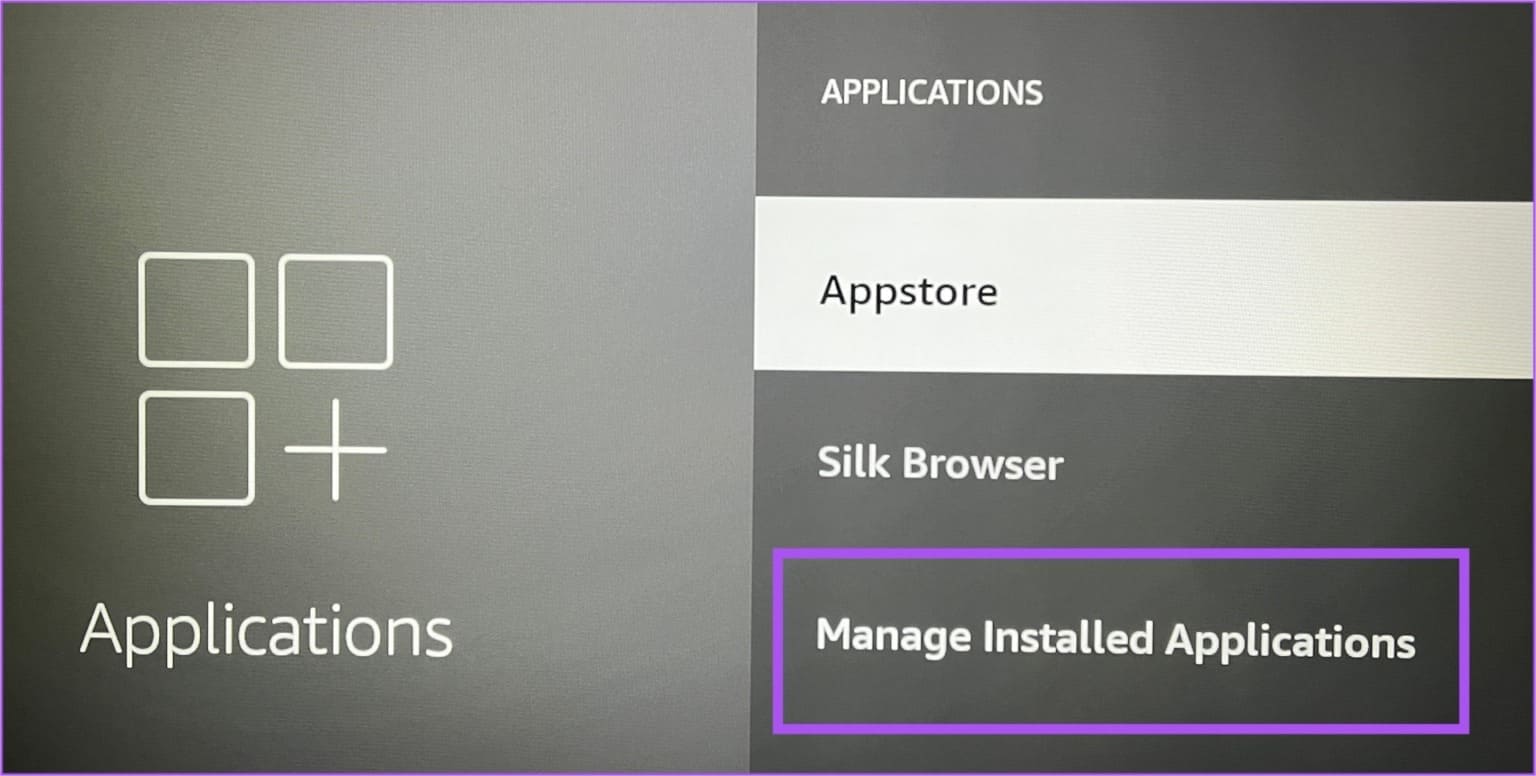 manage-installed-apps-fire-tv-stick-4k-1536x776-1 أفضل 5 إصلاحات لعدم Spotify على Amazon Fire TV Stick