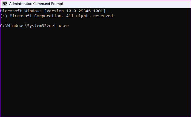 net-user-command 6 طرق سريعة لعرض قائمة بجميع حسابات المستخدمين على Windows 11