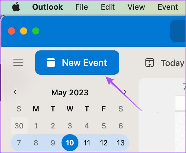 new-event-outlook-mac كيفية إضافة تذكيرات إلى تقويم Outlook على الهاتف المحمول وسطح المكتب