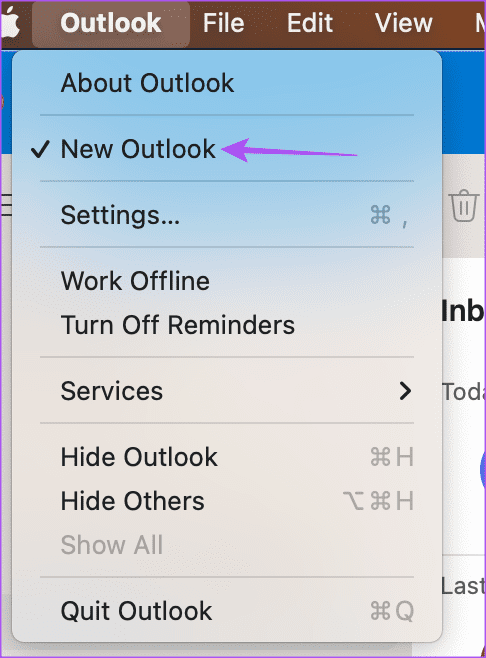 new-outlook-mac كيفية تغيير كلمة مرور Outlook على الهاتف المحمول وسطح المكتب والويب
