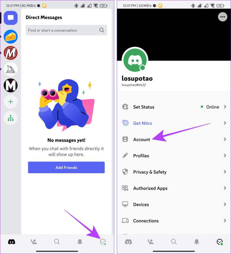 open-profile-and-tap-account-1867x2048-1 نسيت كلمة المرور الخاصة بك على Discord:إليك 4 طرق لتغييرها أو إعادة تعيينها