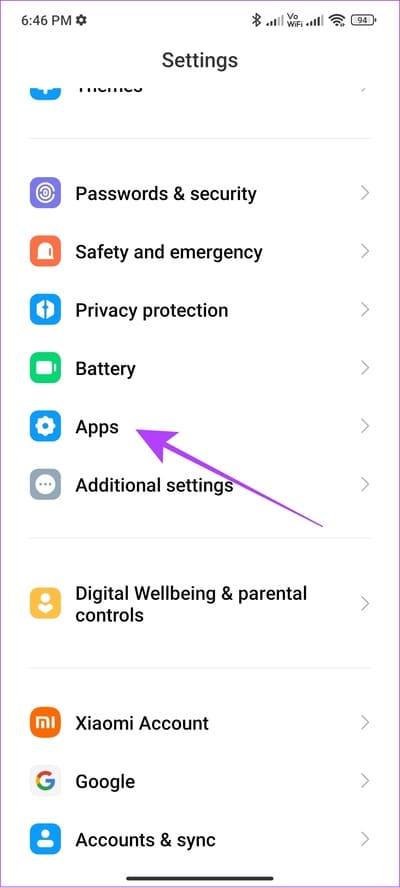 open-settings-and-tap-apps-3 12 طريقة لإصلاح مشكلة "حدث خطأ ما" في Play Store