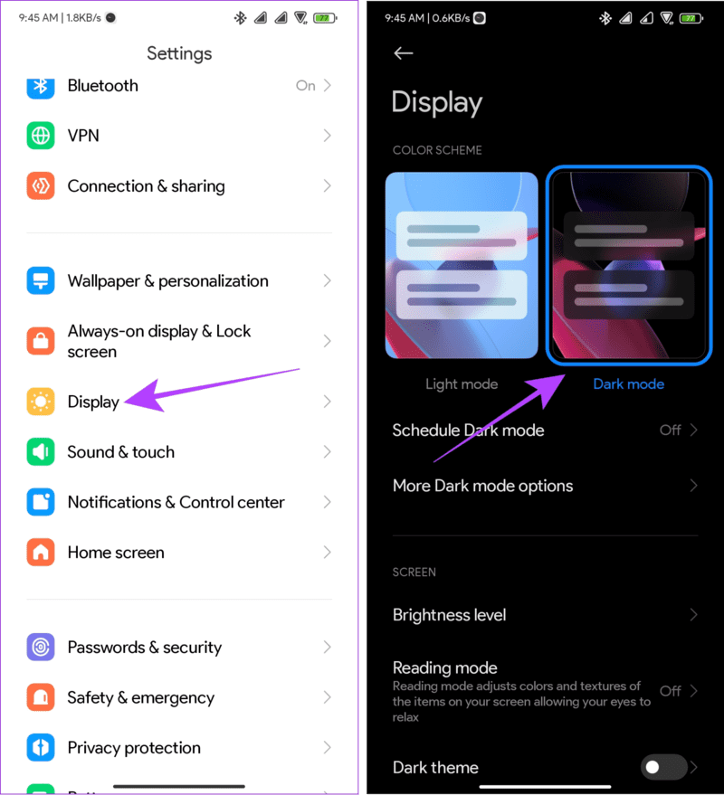 open-settings-and-tap-display-and-choose-dark-mode-1863x2048-1 كيفية فرض Twitter في الوضع المظلم على iPhone و Android و سطح المكتب