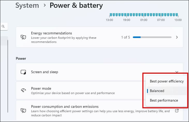 power-plan 8 إعدادات يجب على اللاعبين تعديلها في Windows 11