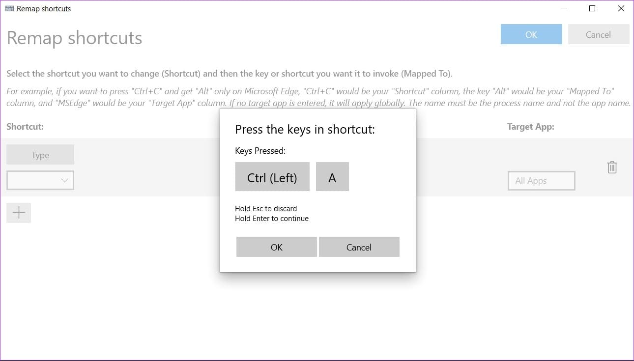 press-keys-involved-in-shortcut طريقتان لإعادة تعيين مفاتيح لوحة المفاتيح في Windows 11