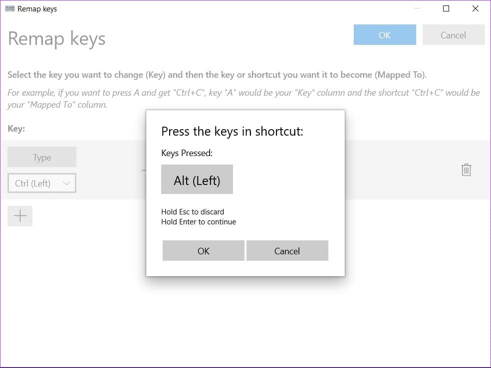press-remapped-key-on-keyboard طريقتان لإعادة تعيين مفاتيح لوحة المفاتيح في Windows 11