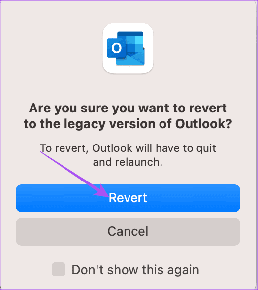 revert-to-legacy-version-outlook-mac كيفية تغيير كلمة مرور Outlook على الهاتف المحمول وسطح المكتب والويب