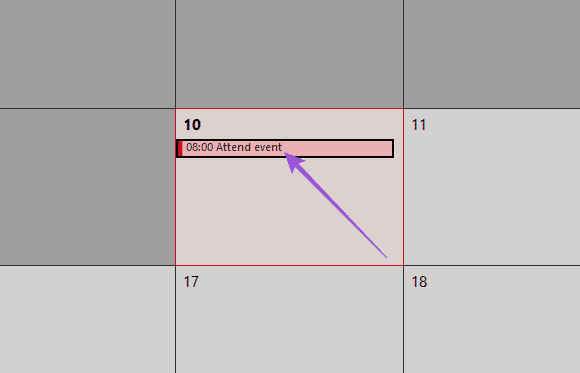 select-reminder-to-make-changes-outlook-calendar-windows كيفية إضافة تذكيرات إلى تقويم Outlook على الهاتف المحمول وسطح المكتب