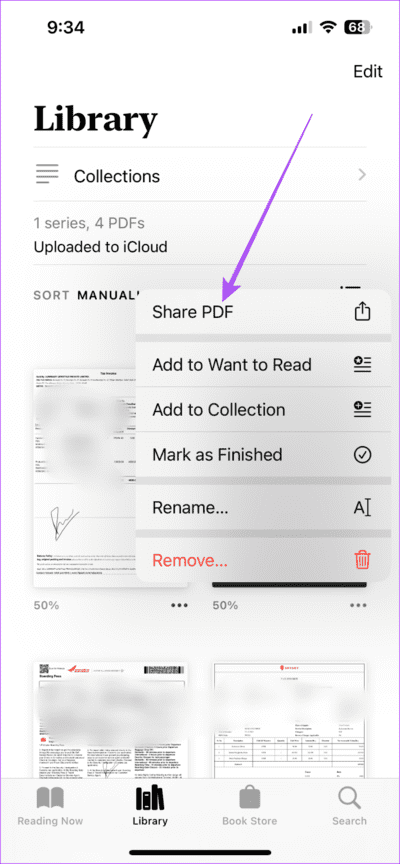 كيفية إضافة ومشاركة ملفات PDF في Apple Books على iPhone و iPad - %categories