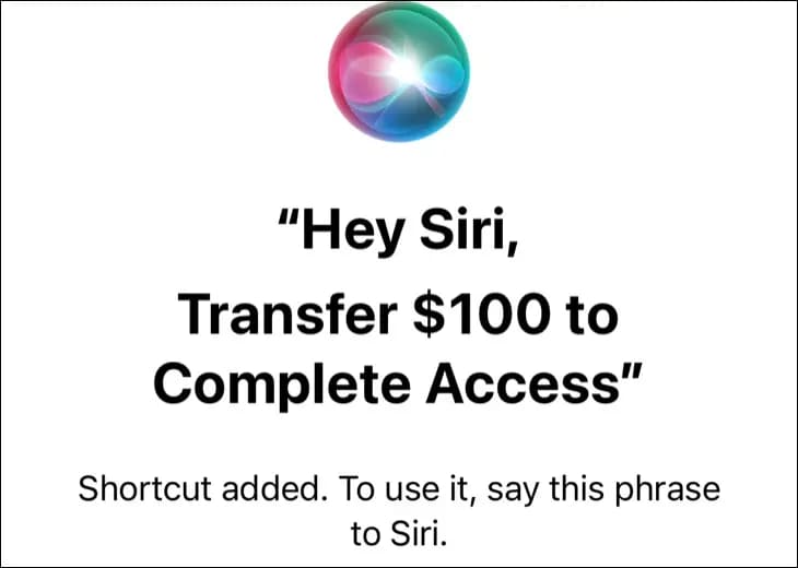 siri_shortcuts_transfer_command 12 ميزة لـ Siri يجب أن تستخدمها على iPhone