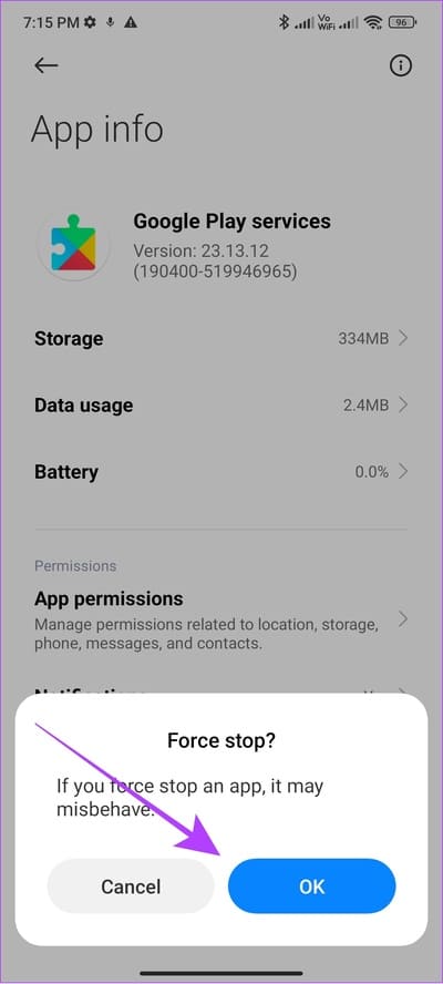 tap-ok-to-confirm-2 12 طريقة لإصلاح مشكلة "حدث خطأ ما" في Play Store