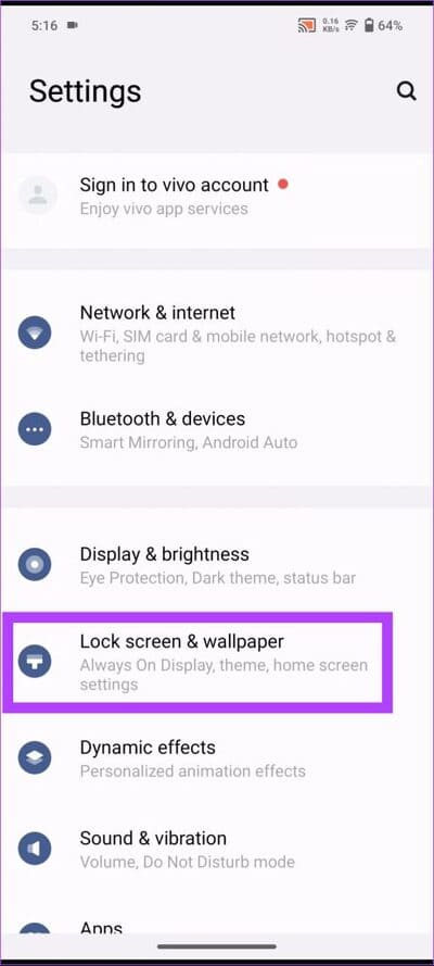 tap-on-lock-screen-and-wallpaper-461x1024-1 كيفية إيقاف تشغيل شاشة القفل الديناميكي (أو GLANCE ) على Android