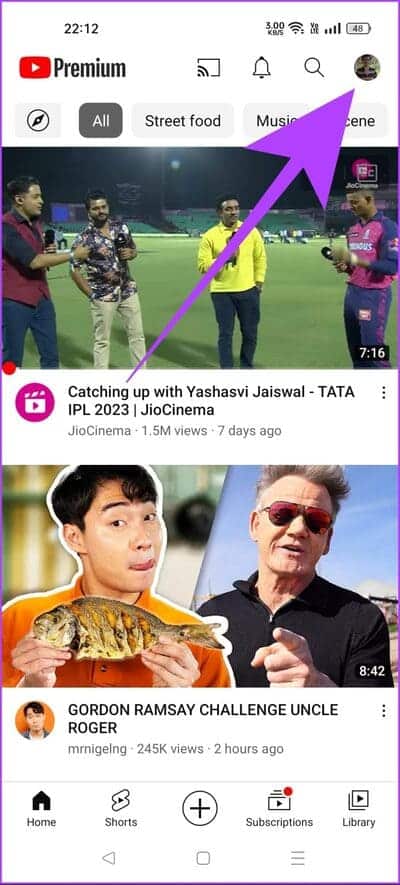 tap-on-profile-picture-icon-694x1536-1 كيفية حذف مقاطع الفيديو على YouTube: دليل خطوة بخطوة