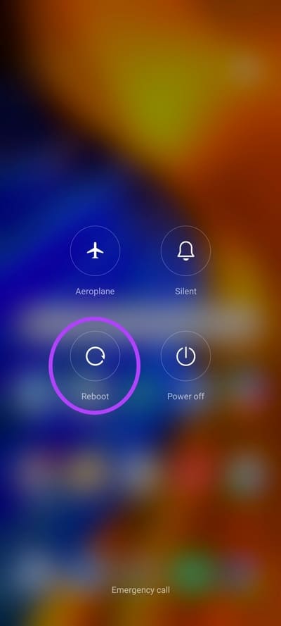 tap-reboot 12 طريقة لإصلاح مشكلة "حدث خطأ ما" في Play Store