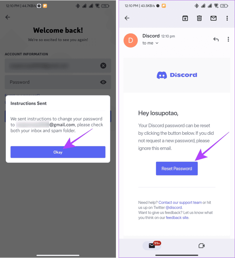 tap-reset-password-on-discord-1863x2048-1 نسيت كلمة المرور الخاصة بك على Discord:إليك 4 طرق لتغييرها أو إعادة تعيينها