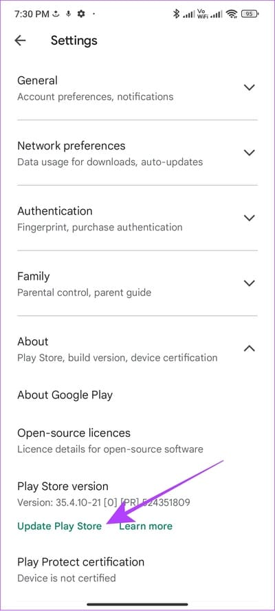 tap-update-play-store 12 طريقة لإصلاح مشكلة "حدث خطأ ما" في Play Store