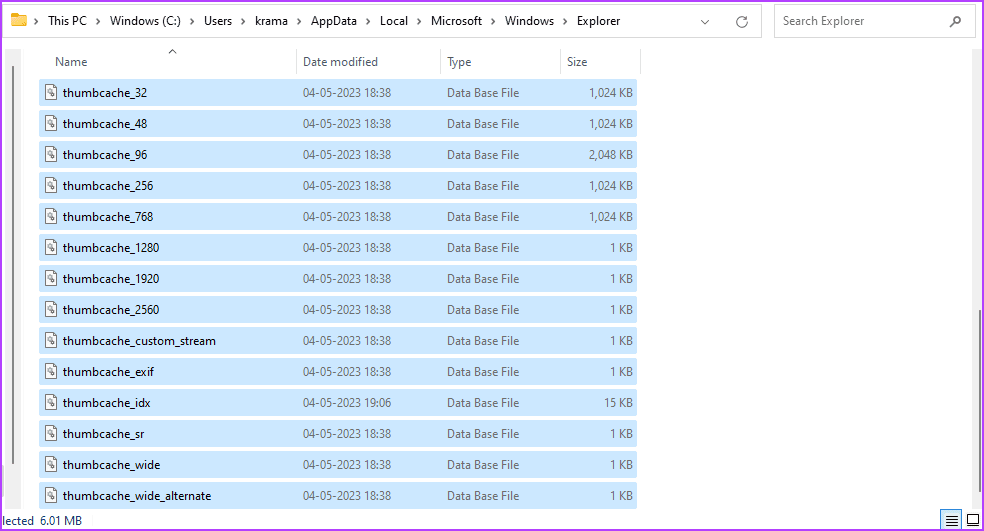 4 طرق سريعة لمسح ذاكرة التخزين المؤقت للصور المصغرة في Windows 11 - %categories