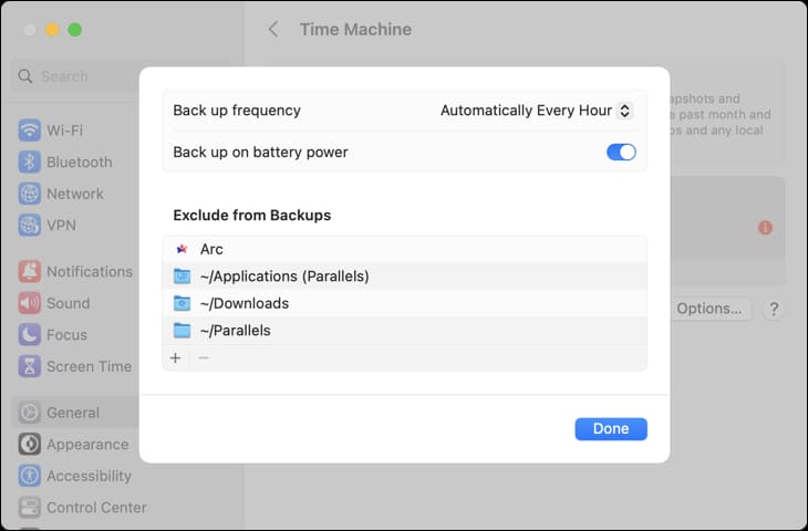time_machine_options كيفية مسح جهاز Mac الخاص بك وإعادة تثبيت macOS من Scratch