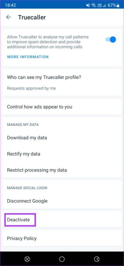 كيفية إلغاء إدراج رقم هاتفك من Truecaller - %categories