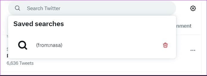 view-saved-advanced-searches كيفية استخدام البحث المتقدم في Twitter: الدليل النهائي