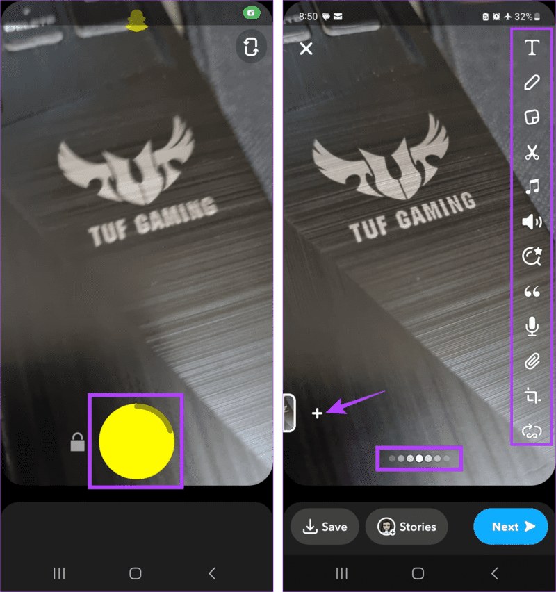كيفية إضافة صور ألبوم الكاميرا إلى قصة Snapchat - %categories