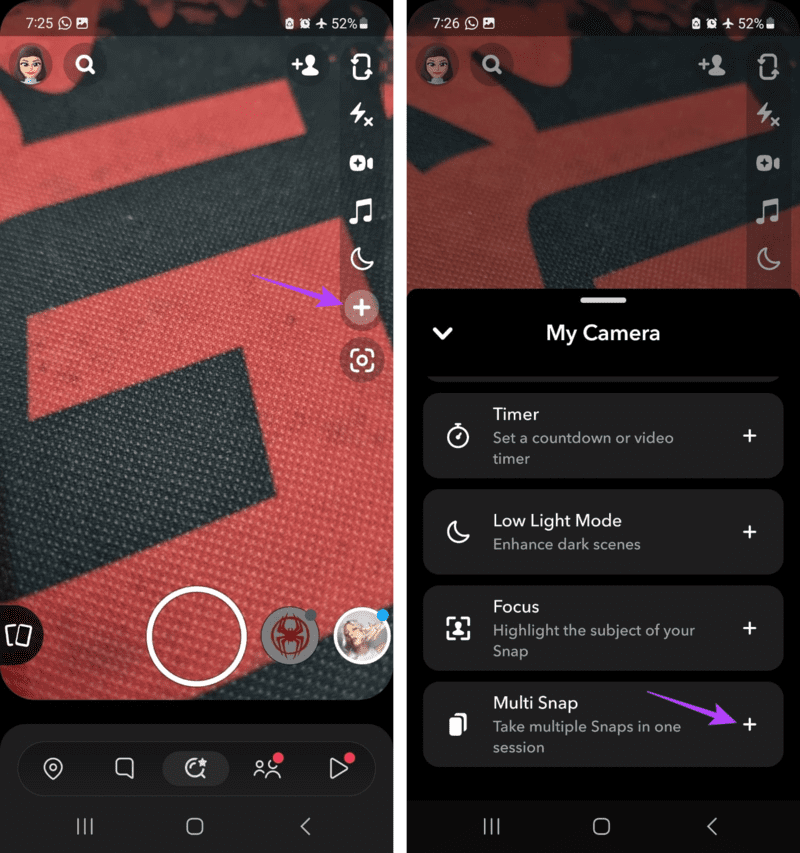 Add-Camera-Roll-Photos-to-Snapchat-Story-20 كيفية إضافة صور ألبوم الكاميرا إلى قصة Snapchat