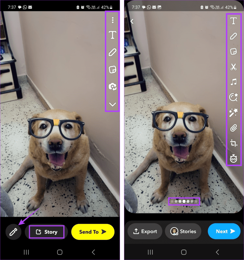 كيفية إضافة صور ألبوم الكاميرا إلى قصة Snapchat - %categories