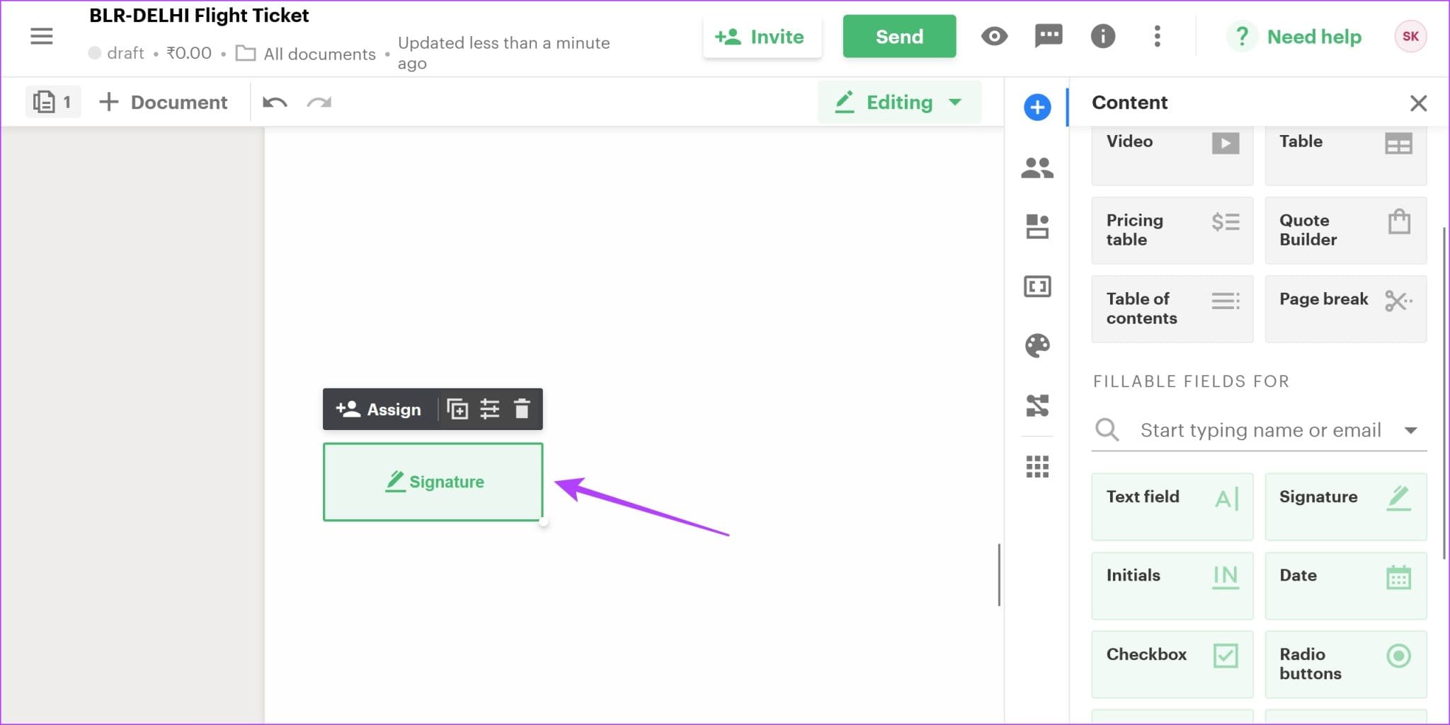 Add-Signature-1-2048x1025-1 4 طرق لإضافة توقيع رقمي أو توقيع إلكتروني مجانًا