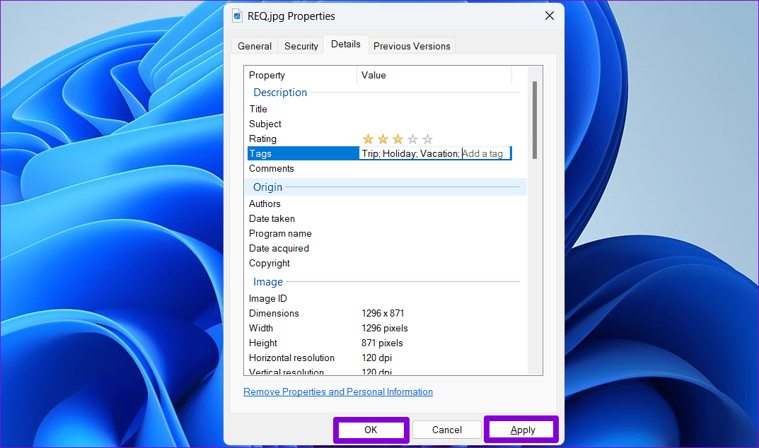 Add-Tags-to-Files-in-Windows-11 كيفية إضافة علامات إلى الملفات للعثور عليها بسهولة في Windows 11