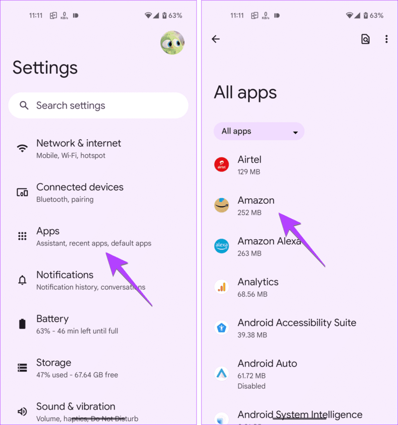Android-settings-Apps-1-1437x1536-1 كيفية التحقق من إصدار التطبيق على iPhone و Android