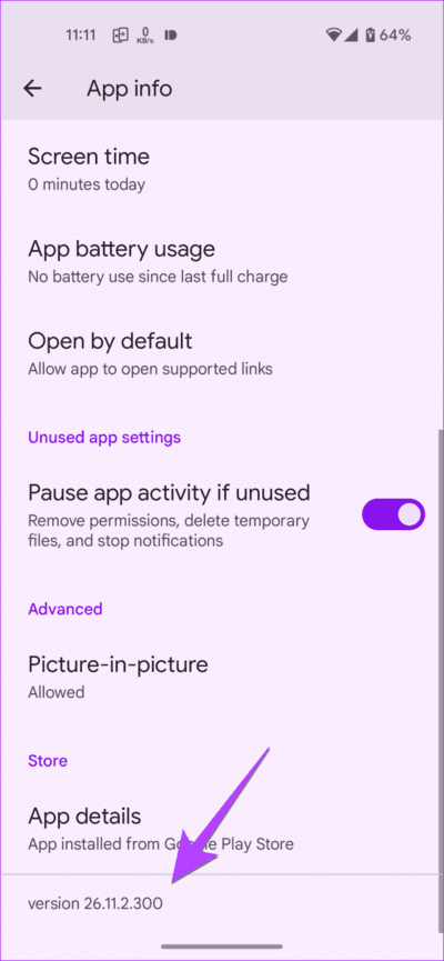 Android-settings-Apps-Version-710x1536-1 كيفية التحقق من إصدار التطبيق على iPhone و Android