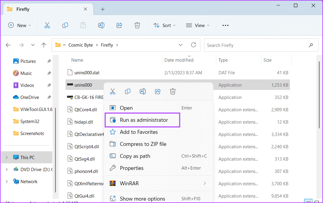 Attempt-Uninstallation-With-Admin-Rights-2 أفضل 6 طرق لإصلاح خطأ "ليس لديك وصول كافٍ لإلغاء التثبيت" في Windows