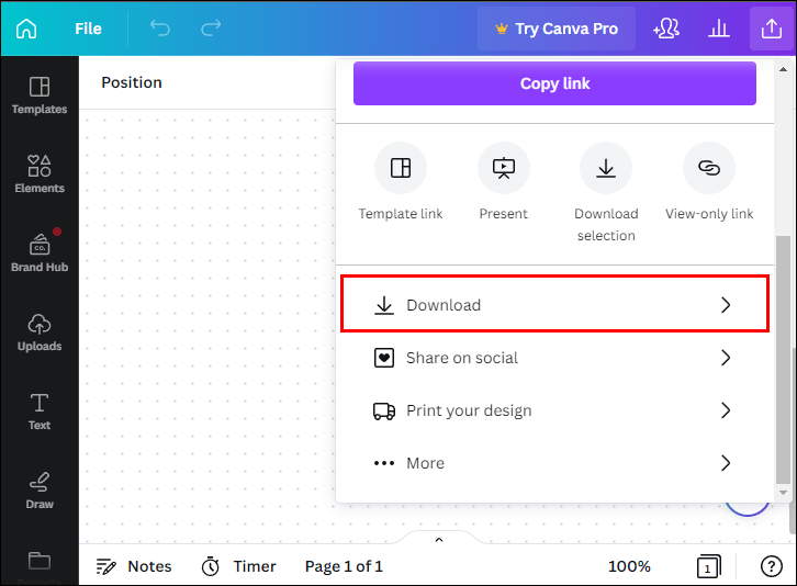 Canva-How-to-Print-for-Free-4 كيفية الطباعة مجانًا في Canva