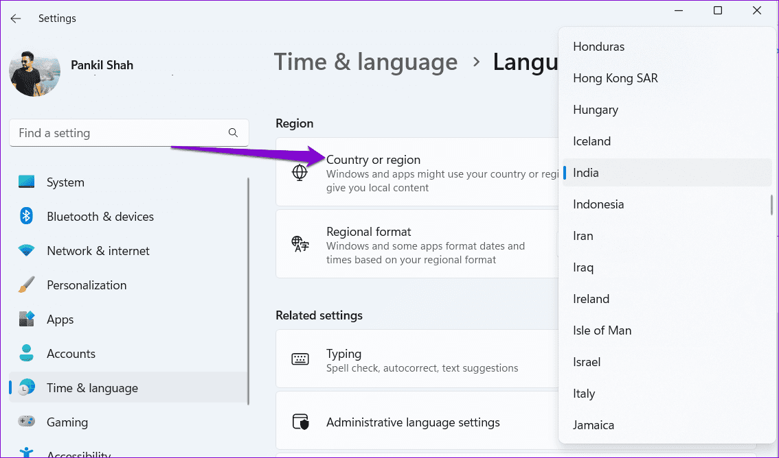 Change-Region-on-Windows-11 أفضل 6 طرق لإصلاح خطأ قدم هذا التطبيق طلبات كثيرة جدًا على Windows
